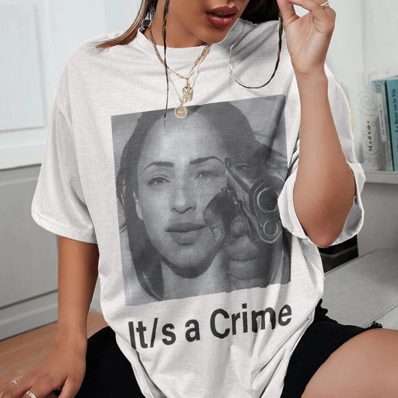 Gildan White Graphic Tee - Short Sleeve - Picture 1 of 2